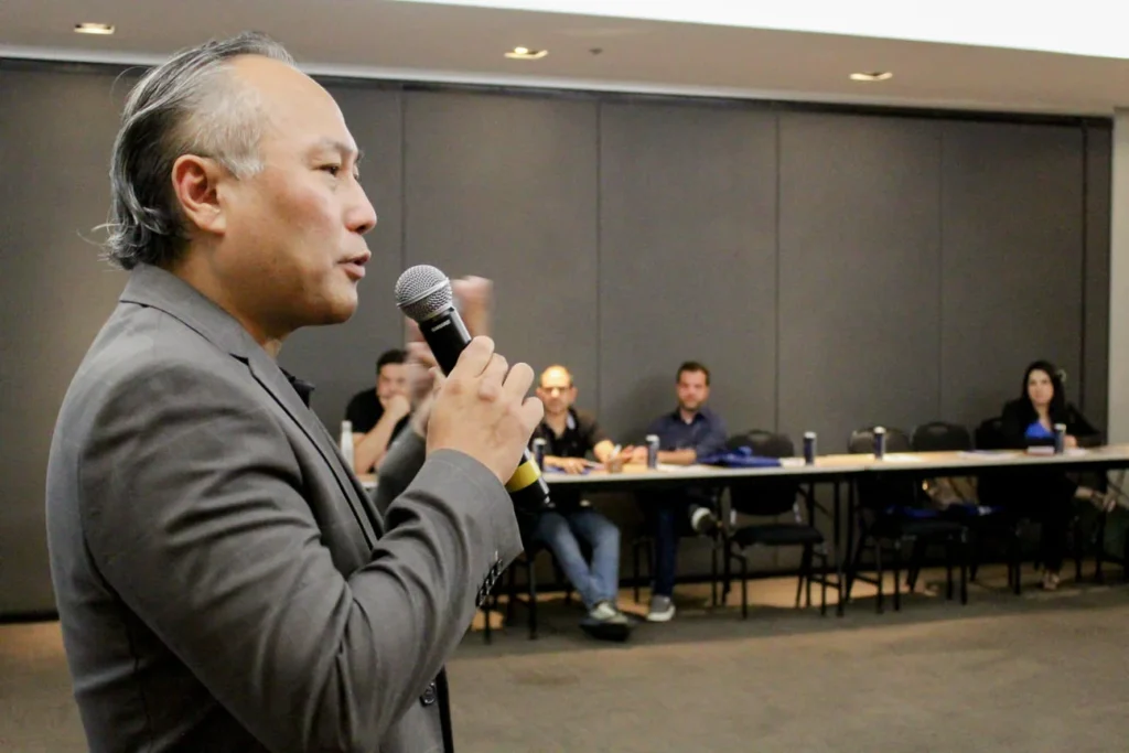 Cobertura fotográfica de eventos com o professor Miyashita